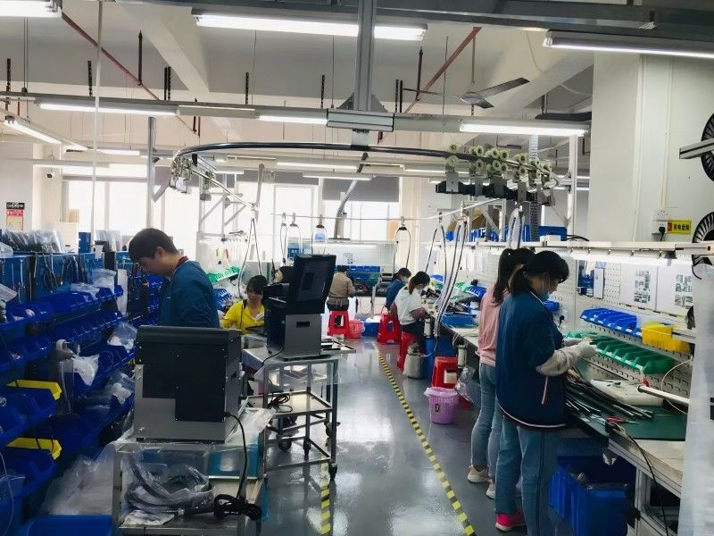 Shaanxi Donghui Marking Equipment Co., Ltd línea de producción del fabricante