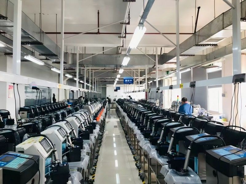 Shaanxi Donghui Marking Equipment Co., Ltd línea de producción del fabricante