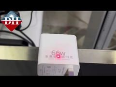 Máquina de marcado con láser ultravioleta de vuelo, equipo industrial totalmente automático